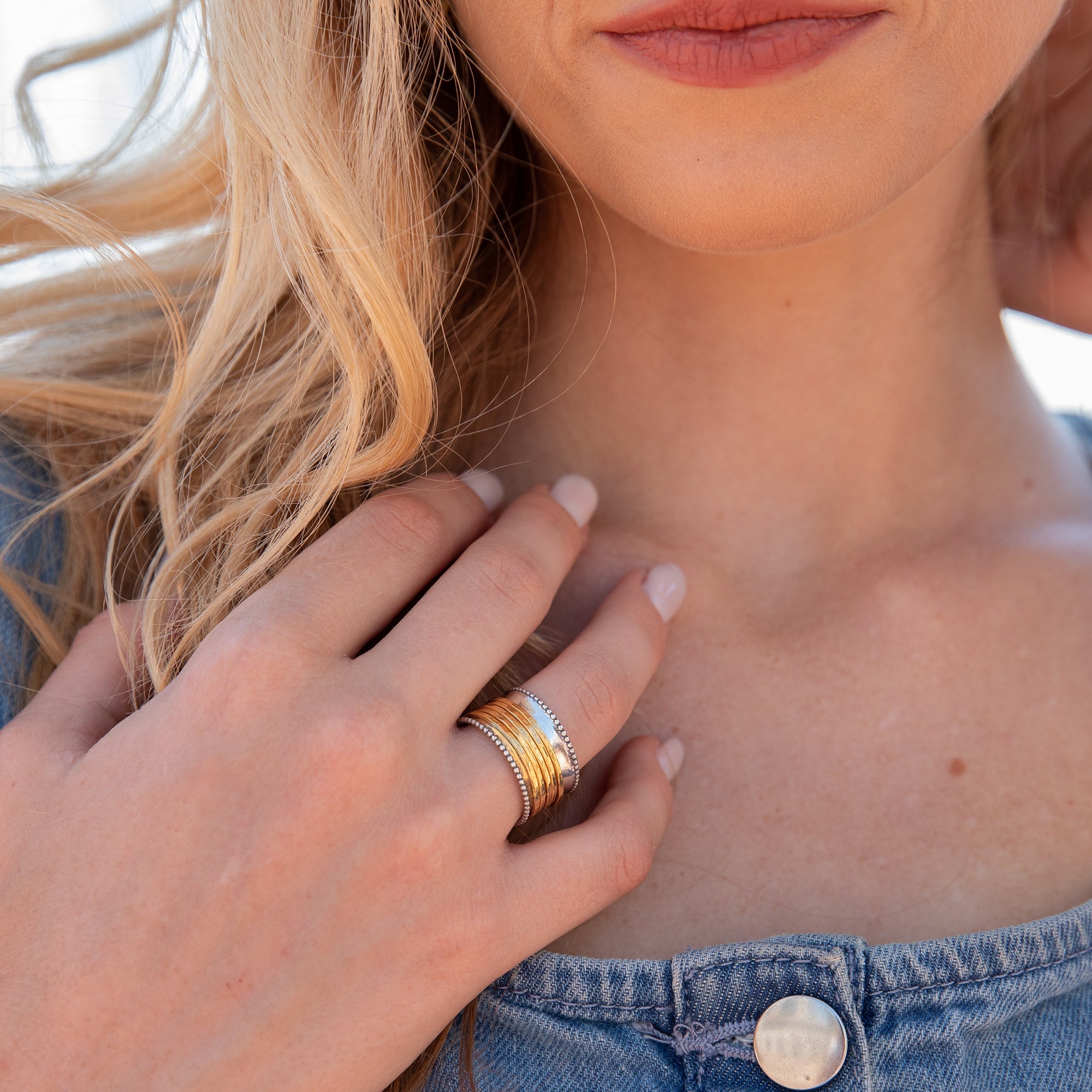 טבעת חמישה ספינרים