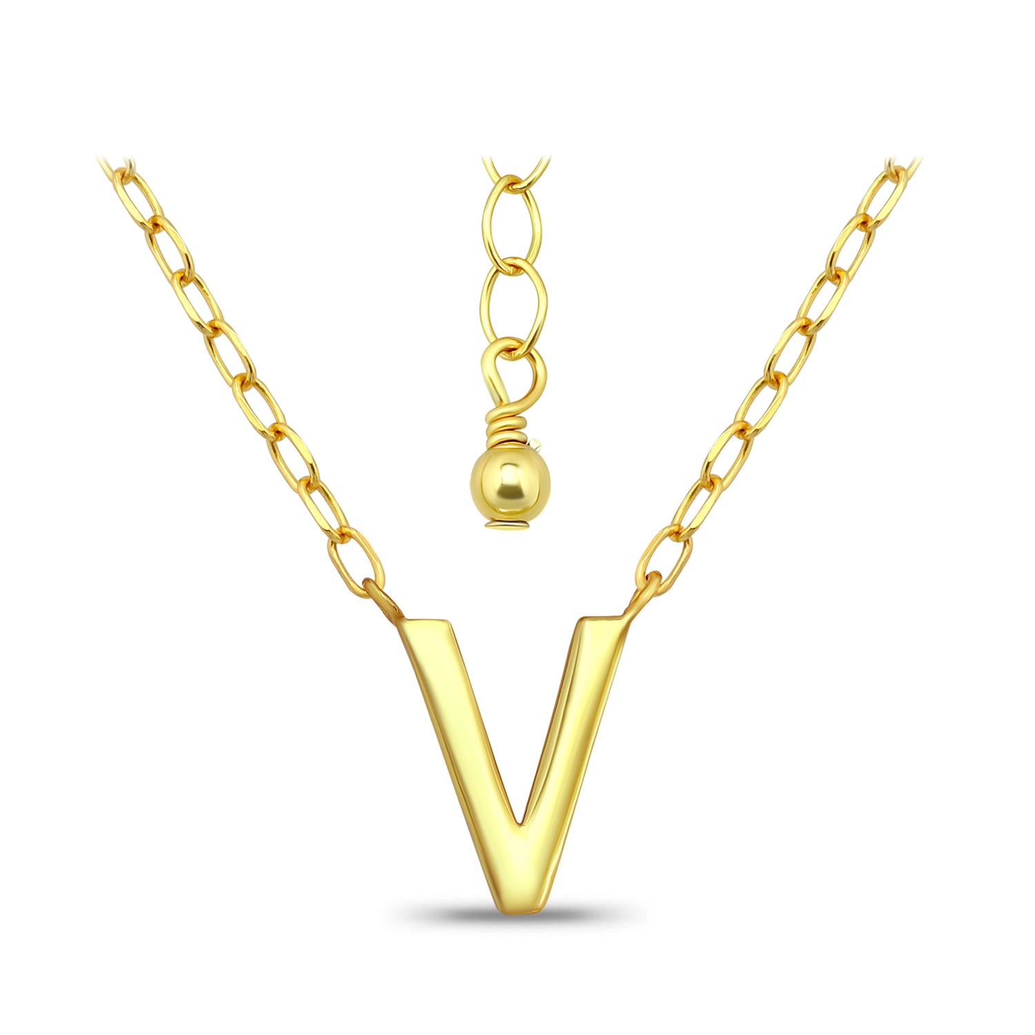 שרשרת אותיות בכסף 925-שרשרת אישית עם תליון אות