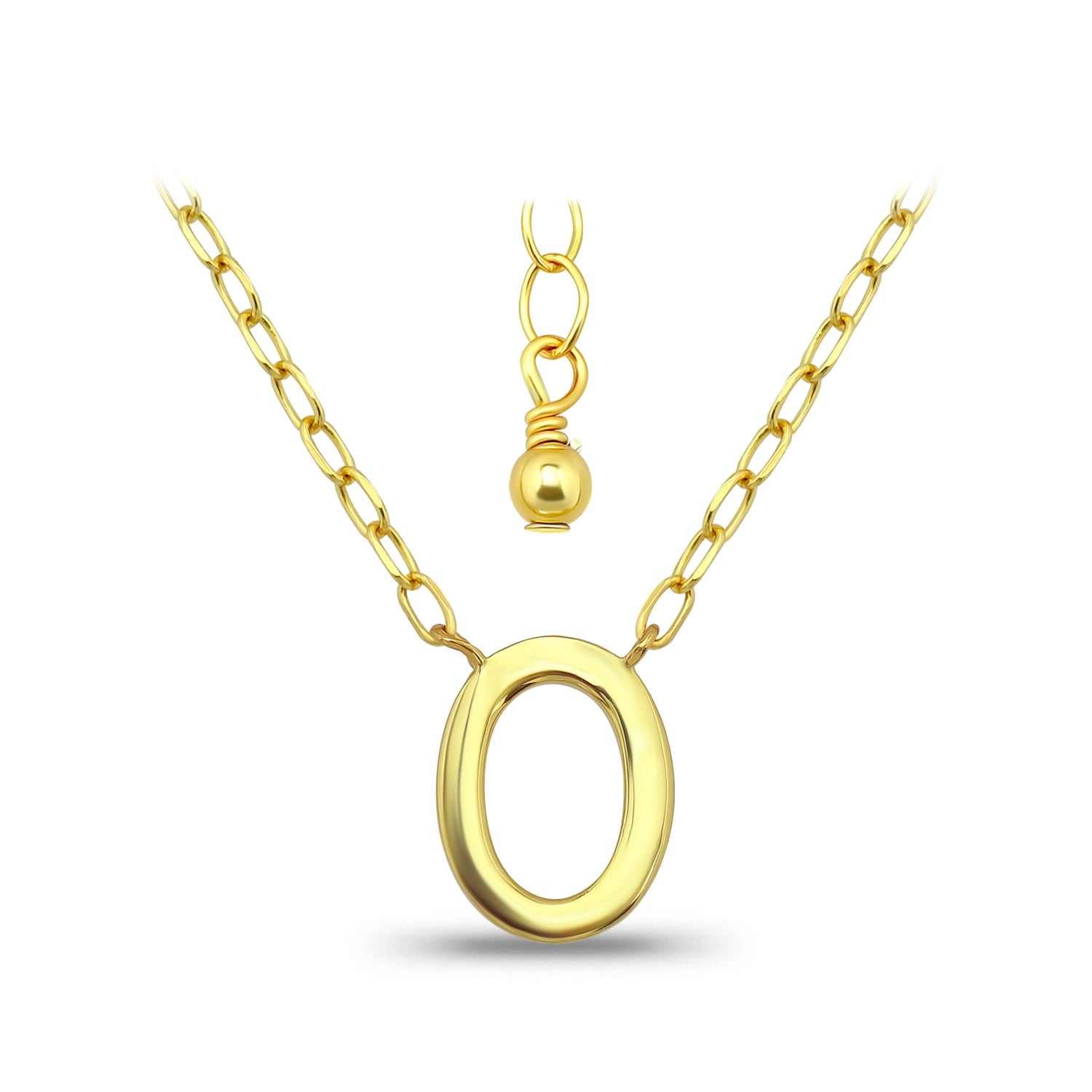 שרשרת אותיות בכסף 925-שרשרת אישית עם תליון אות